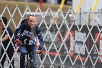 World © Octane Photographic Ltd. Formula 1 – Japanese GP - Paddock. Williams Martini Racing FW41 – Robert Kubica. Suzuka Circuit, Japan. Friday 5th October 2018.
