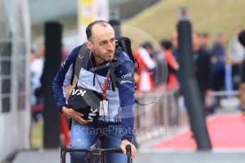 World © Octane Photographic Ltd. Formula 1 – Japanese GP - Paddock. Williams Martini Racing FW41 – Robert Kubica. Suzuka Circuit, Japan. Friday 5th October 2018.