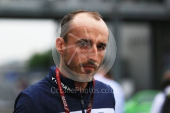World © Octane Photographic Ltd. Formula 1 – Japanese GP - Paddock. Williams Martini Racing FW41 – Robert Kubica. Suzuka Circuit, Japan. Friday 5th October 2018.