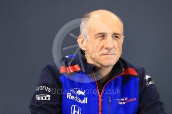 World © Octane Photographic Ltd. Formula 1 - Japanese GP - Friday FIA Team Press Conference. Franz Tost – Team Principal of Scuderia Toro Rosso. Suzuka Circuit, Japan. Friday 5th October 2018.