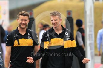 World © Octane Photographic Ltd. Formula 1 – Japanese GP - Paddock. Renault Sport F1 Team RS18 – Nico Hulkenberg. Suzuka Circuit, Japan. Saturday 6th October 2018.