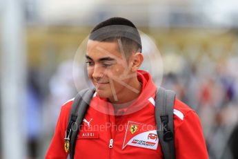 World © Octane Photographic Ltd. Formula 1 - Japanese GP - Paddock. Giuliano Alesi - Ferrari Driver Academy. Suzuka Circuit, Japan. Saturday 6th October 2018.