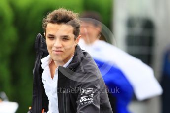 World © Octane Photographic Ltd. Formula 1 – Japanese GP - Paddock. McLaren MCL33 Reserve Driver – Lando Norris. Suzuka Circuit, Japan. Saturday 6th October 2018.