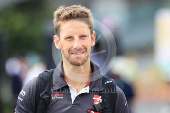 World © Octane Photographic Ltd. Formula 1 – Japanese GP - Paddock. Haas F1 Team VF-18 – Romain Grosjean. Suzuka Circuit, Japan. Saturday 6th October 2018.
