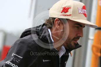 World © Octane Photographic Ltd. Formula 1 – Japanese GP - Paddock. McLaren MCL33 – Fernando Alonso. Suzuka Circuit, Japan. Saturday 6th October 2018.