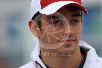 World © Octane Photographic Ltd. Formula 1 – Japanese GP - Paddock. Alfa Romeo Sauber F1 Team C37 – Charles Leclerc. Suzuka Circuit, Japan. Saturday 6th October 2018.