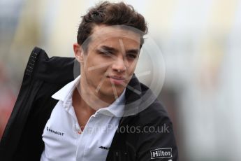 World © Octane Photographic Ltd. Formula 1 – Japanese GP - Paddock. McLaren MCL33 Reserve Driver – Lando Norris. Suzuka Circuit, Japan. Saturday 6th October 2018.