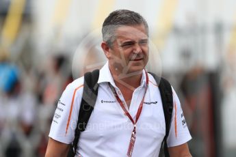World © Octane Photographic Ltd. Formula 1 - Japanese GP - Paddock. Gil De Ferran - Sporting Director of McLaren. Suzuka Circuit, Japan. Saturday 6th October 2018.