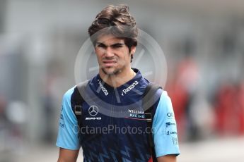 World © Octane Photographic Ltd. Formula 1 – Japanese GP - Paddock. Williams Martini Racing FW41 – Lance Stroll. Suzuka Circuit, Japan. Saturday 6th October 2018.