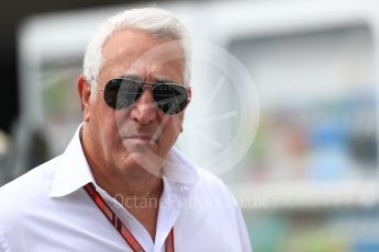 World © Octane Photographic Ltd. Formula 1 - Japanese GP - Paddock. Lance Stroll's father Lawrence Stroll - investor, part-owner of Racing Point Force India Formula 1 team. Suzuka Circuit, Japan. Saturday 6th October 2018.