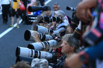 World © Octane Photographic Ltd. Formula 1 – Japanese GP - Parc Ferme. Media. Suzuka Circuit, Japan. Sunday 7th October 2018.