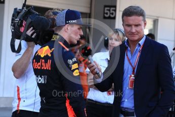 World © Octane Photographic Ltd. Formula 1 – Japanese GP - Parc Ferme. Aston Martin Red Bull Racing TAG Heuer RB14 – Max Verstappen. Suzuka Circuit, Japan. Sunday 7th October 2018.