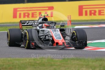 World © Octane Photographic Ltd. Formula 1 – Japanese GP - Practice 1. Haas F1 Team VF-18 – Kevin Magnussen. Suzuka Circuit, Japan. Friday 5th October 2018.