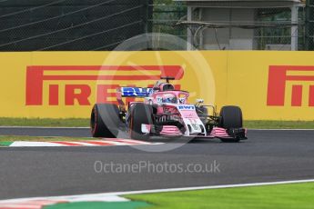 World © Octane Photographic Ltd. Formula 1 – Japanese GP - Practice 1. Racing Point Force India VJM11 - Sergio Perez. Suzuka Circuit, Japan. Friday 5th October 2018.