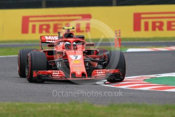 World © Octane Photographic Ltd. Formula 1 – Japanese GP - Practice 1. Scuderia Ferrari SF71-H – Kimi Raikkonen. Suzuka Circuit, Japan. Friday 5th October 2018.