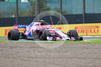 World © Octane Photographic Ltd. Formula 1 – Japanese GP - Practice 1. Racing Point Force India VJM11 - Esteban Ocon. Suzuka Circuit, Japan. Friday 5th October 2018.