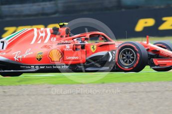 World © Octane Photographic Ltd. Formula 1 – Japanese GP - Practice 1. Scuderia Ferrari SF71-H – Kimi Raikkonen. Suzuka Circuit, Japan. Friday 5th October 2018.