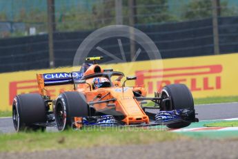 World © Octane Photographic Ltd. Formula 1 – Japanese GP - Practice 1. McLaren MCL33 Reserve Driver – Lando Norris. Suzuka Circuit, Japan. Friday 5th October 2018.