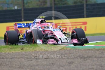 World © Octane Photographic Ltd. Formula 1 – Japanese GP - Practice 1. Racing Point Force India VJM11 - Esteban Ocon. Suzuka Circuit, Japan. Friday 5th October 2018.