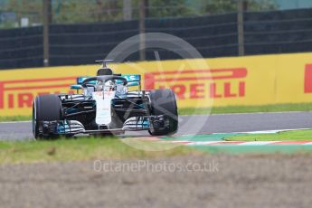 World © Octane Photographic Ltd. Formula 1 – Japanese GP – Practice 1. Mercedes AMG Petronas Motorsport AMG F1 W09 EQ Power+ - Lewis Hamilton. Suzuka Circuit, Japan. Friday 5th October 2018.