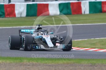 World © Octane Photographic Ltd. Formula 1 – Japanese GP – Practice 1. Mercedes AMG Petronas Motorsport AMG F1 W09 EQ Power+ - Lewis Hamilton. Suzuka Circuit, Japan. Friday 5th October 2018.
