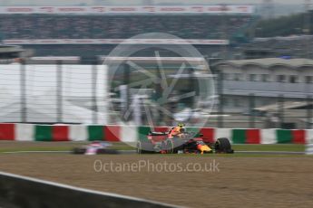 World © Octane Photographic Ltd. Formula 1 – Japanese GP - Practice 1. Aston Martin Red Bull Racing TAG Heuer RB14 – Max Verstappen. Suzuka Circuit, Japan. Friday 5th October 2018.