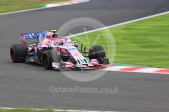 World © Octane Photographic Ltd. Formula 1 – Japanese GP - Practice 1. Racing Point Force India VJM11 - Esteban Ocon. Suzuka Circuit, Japan. Friday 5th October 2018.