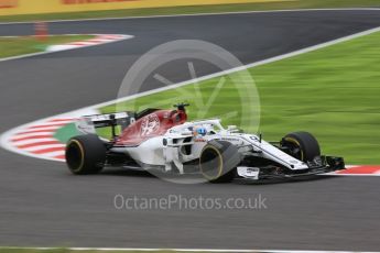 World © Octane Photographic Ltd. Formula 1 – Japanese GP - Practice 1. Alfa Romeo Sauber F1 Team C37 – Marcus Ericsson. Suzuka Circuit, Japan. Friday 5th October 2018.