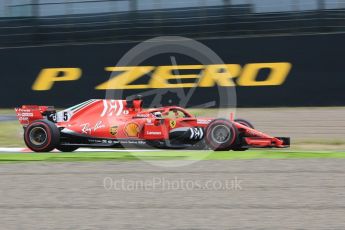 World © Octane Photographic Ltd. Formula 1 – Japanese GP - Practice 1. Scuderia Ferrari SF71-H – Sebastian Vettel. Suzuka Circuit, Japan. Friday 5th October 2018.