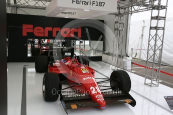 World © Octane Photographic Ltd. Formula 1 – Japanese GP - Practice 1. F1 Legends display - Ferrari F187. Suzuka Circuit, Japan. Friday 5th October 2018.