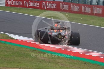 World © Octane Photographic Ltd. Formula 1 – Japanese GP - Practice 1. Aston Martin Red Bull Racing TAG Heuer RB14 – Daniel Ricciardo. Suzuka Circuit, Japan. Friday 5th October 2018.