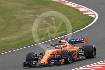 World © Octane Photographic Ltd. Formula 1 – Japanese GP - Practice 1. McLaren MCL33 Reserve Driver – Lando Norris. Suzuka Circuit, Japan. Friday 5th October 2018.