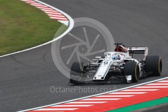 World © Octane Photographic Ltd. Formula 1 – Japanese GP - Practice 1. Alfa Romeo Sauber F1 Team C37 – Marcus Ericsson. Suzuka Circuit, Japan. Friday 5th October 2018.