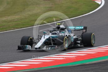 World © Octane Photographic Ltd. Formula 1 – Japanese GP - Practice 1. Mercedes AMG Petronas Motorsport AMG F1 W09 EQ Power+ - Valtteri Bottas. Suzuka Circuit, Japan. Friday 5th October 2018.