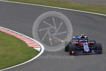 World © Octane Photographic Ltd. Formula 1 – Japanese GP - Practice 1. Scuderia Toro Rosso STR13 – Pierre Gasly. Suzuka Circuit, Japan. Friday 5th October 2018.