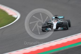 World © Octane Photographic Ltd. Formula 1 – Japanese GP – Practice 1. Mercedes AMG Petronas Motorsport AMG F1 W09 EQ Power+ - Lewis Hamilton. Suzuka Circuit, Japan. Friday 5th October 2018.