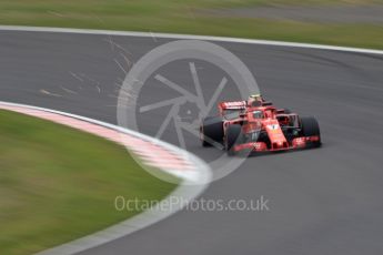 World © Octane Photographic Ltd. Formula 1 – Japanese GP - Practice 1. Scuderia Ferrari SF71-H – Kimi Raikkonen. Suzuka Circuit, Japan. Friday 5th October 2018.