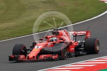 World © Octane Photographic Ltd. Formula 1 – Japanese GP - Practice 1. Scuderia Ferrari SF71-H – Sebastian Vettel. Suzuka Circuit, Japan. Friday 5th October 2018.