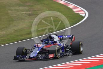 World © Octane Photographic Ltd. Formula 1 – Japanese GP - Practice 1. Scuderia Toro Rosso STR13 – Brendon Hartley. Suzuka Circuit, Japan. Friday 5th October 2018.