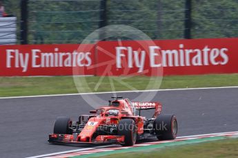 World © Octane Photographic Ltd. Formula 1 – Japanese GP - Practice 1. Scuderia Ferrari SF71-H – Sebastian Vettel. Suzuka Circuit, Japan. Friday 5th October 2018.