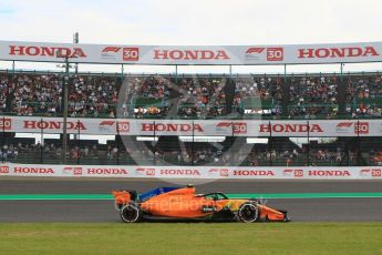 World © Octane Photographic Ltd. Formula 1 – Japanese GP - Practice 2. McLaren MCL33 – Stoffel Vandoorne. Suzuka Circuit, Japan. Friday 5th October 2018.