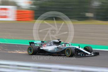 World © Octane Photographic Ltd. Formula 1 – Japanese GP – Practice 2. Mercedes AMG Petronas Motorsport AMG F1 W09 EQ Power+ - Lewis Hamilton. Suzuka Circuit, Japan. Friday 5th October 2018.