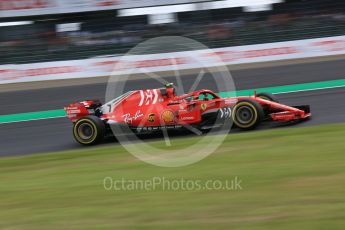 World © Octane Photographic Ltd. Formula 1 – Japanese GP - Practice 2. Scuderia Ferrari SF71-H – Kimi Raikkonen. Suzuka Circuit, Japan. Friday 5th October 2018.