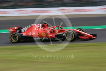 World © Octane Photographic Ltd. Formula 1 – Japanese GP - Practice 2. Scuderia Ferrari SF71-H – Sebastian Vettel. Suzuka Circuit, Japan. Friday 5th October 2018.