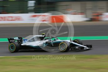 World © Octane Photographic Ltd. Formula 1 – Japanese GP - Practice 2. Mercedes AMG Petronas Motorsport AMG F1 W09 EQ Power+ - Valtteri Bottas. Suzuka Circuit, Japan. Friday 5th October 2018.