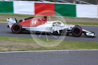 World © Octane Photographic Ltd. Formula 1 – Japanese GP - Practice 2. Alfa Romeo Sauber F1 Team C37 – Marcus Ericsson. Suzuka Circuit, Japan. Friday 5th October 2018.