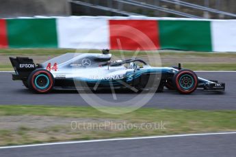 World © Octane Photographic Ltd. Formula 1 – Japanese GP – Practice 2. Mercedes AMG Petronas Motorsport AMG F1 W09 EQ Power+ - Lewis Hamilton. Suzuka Circuit, Japan. Friday 5th October 2018.