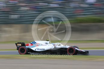 World © Octane Photographic Ltd. Formula 1 – Japanese GP - Practice 2. Williams Martini Racing FW41 – Sergey Sirotkin. Suzuka Circuit, Japan. Friday 5th October 2018.