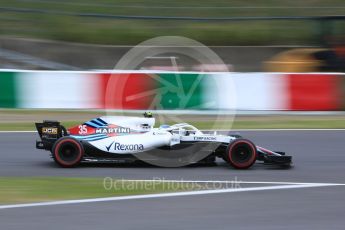 World © Octane Photographic Ltd. Formula 1 – Japanese GP - Practice 2. Williams Martini Racing FW41 – Sergey Sirotkin. Suzuka Circuit, Japan. Friday 5th October 2018.