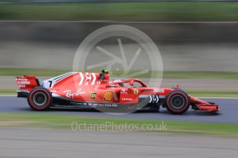 World © Octane Photographic Ltd. Formula 1 – Japanese GP - Practice 2. Scuderia Ferrari SF71-H – Kimi Raikkonen. Suzuka Circuit, Japan. Friday 5th October 2018.
